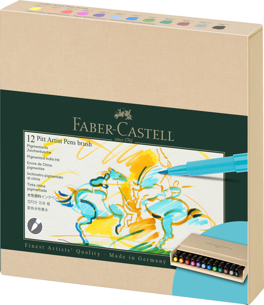 PITT ARTIST PEN CUTIE STUDIO 12 BUC 2024 FABER-CASTELL PITT ARTIST PEN CUTIE STUDIO 12 BUC 2024 FABER-CASTELL
